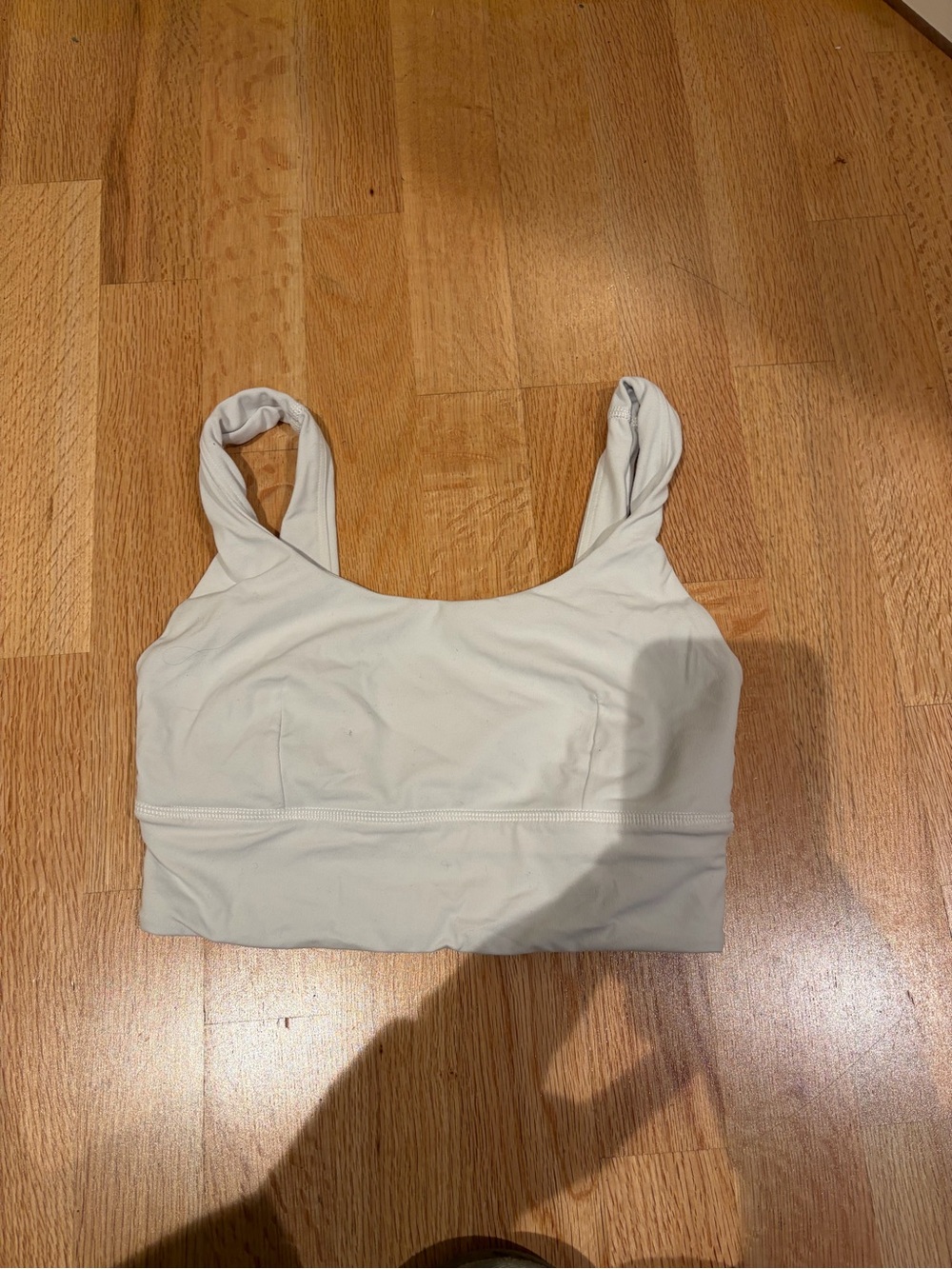 lululemon athletica Cream Scoop Sports Bra